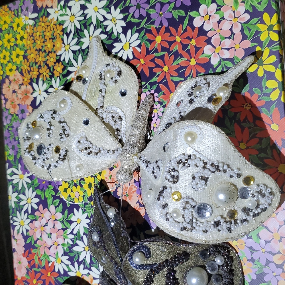 Beaded Butterflies with Clip‎ Decor Set - Picture 12 of 16